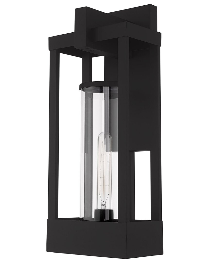 Livex Lighting 1-light Black Outdoor Wall Lantern