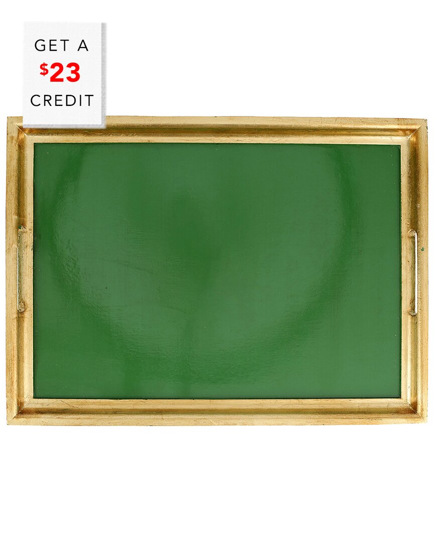Vietri Florentine Wooden Accessories Medium Rectangular Tray