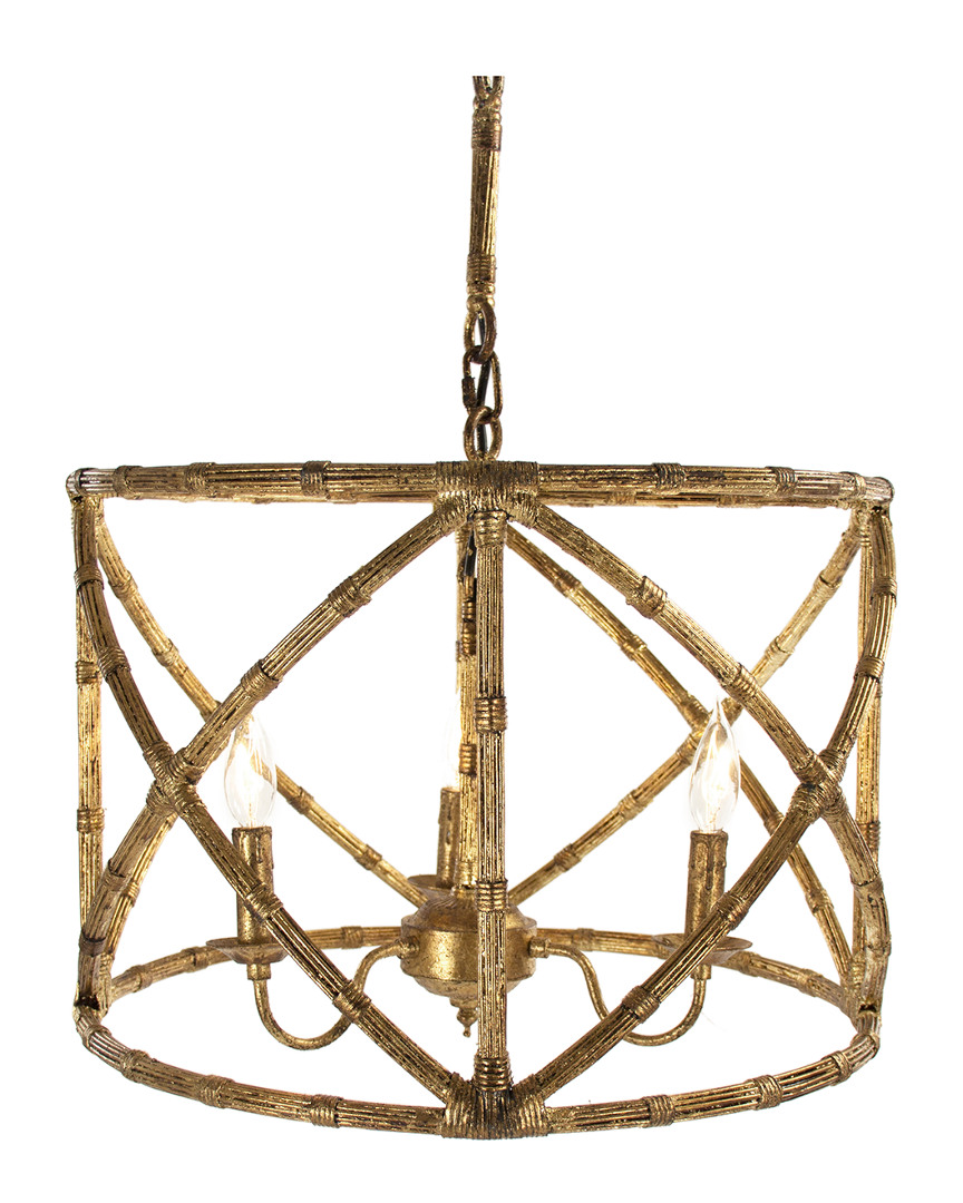 Zentique Filicia Hanging Light In Gold