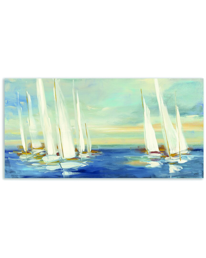 COURTSIDE MARKET COURTSIDE MARKET SUMMER REGATTA SUNSET CANVAS WALL ART