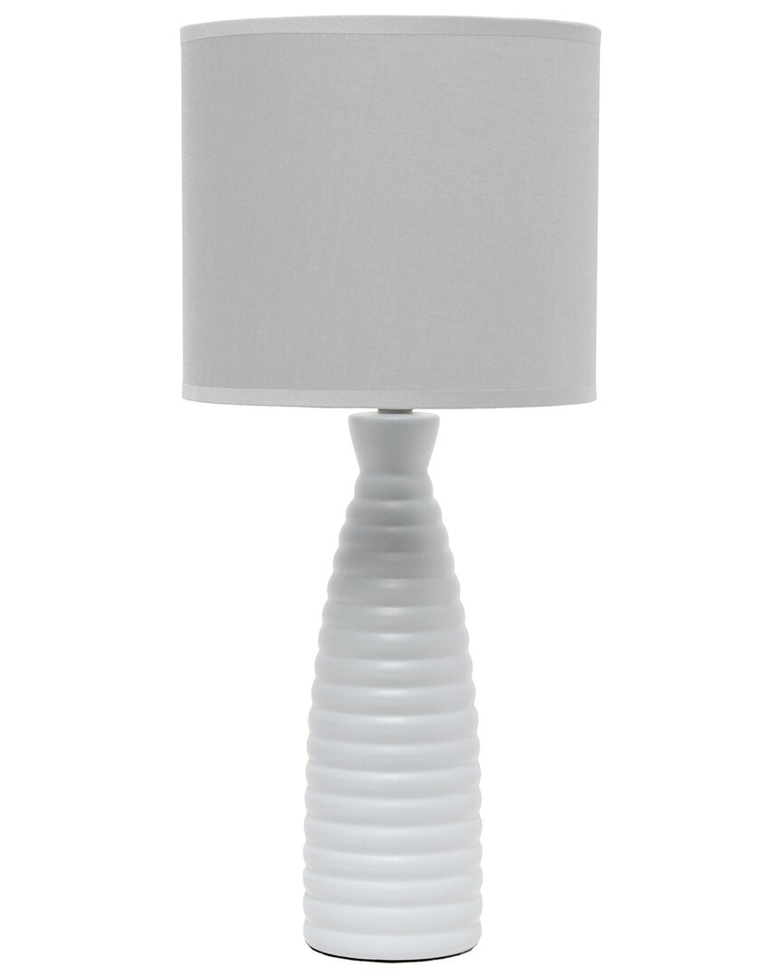 Lalia Home Laila Home Alsace Bottle Table Lamp In Gray