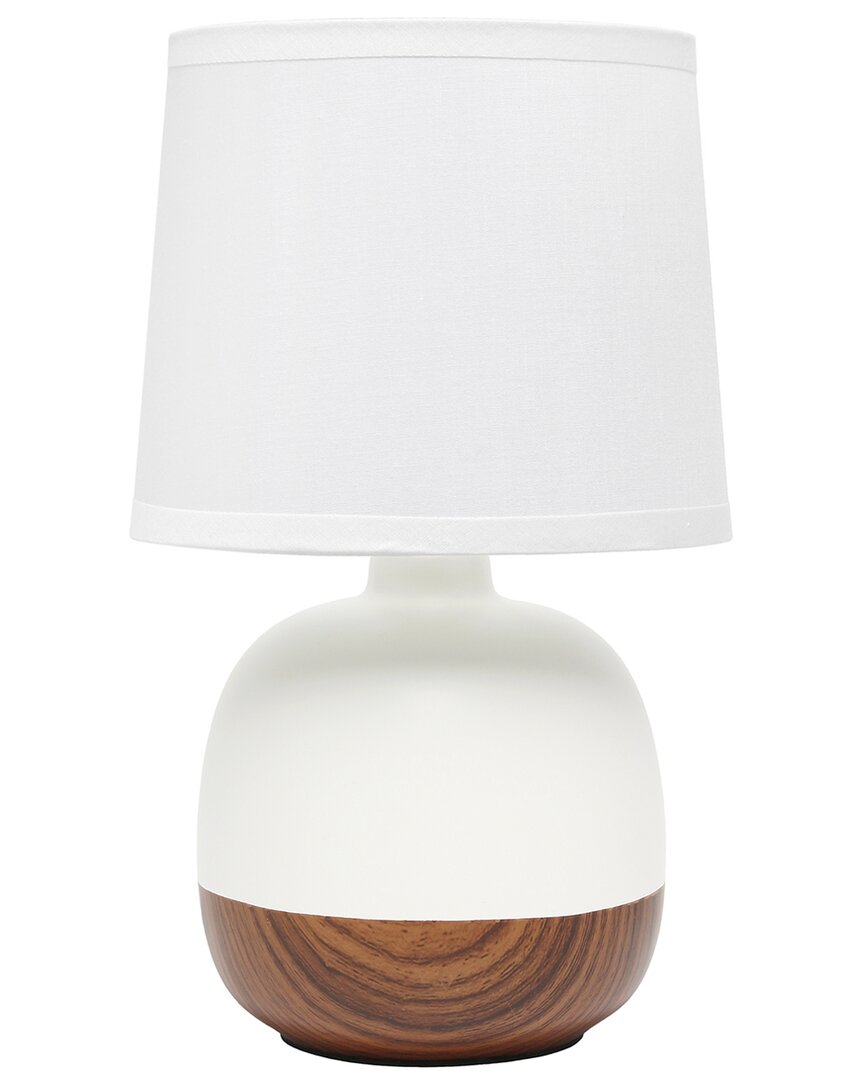 Lalia Home Laila Home Petite Mid Century Table Lamp In Brown