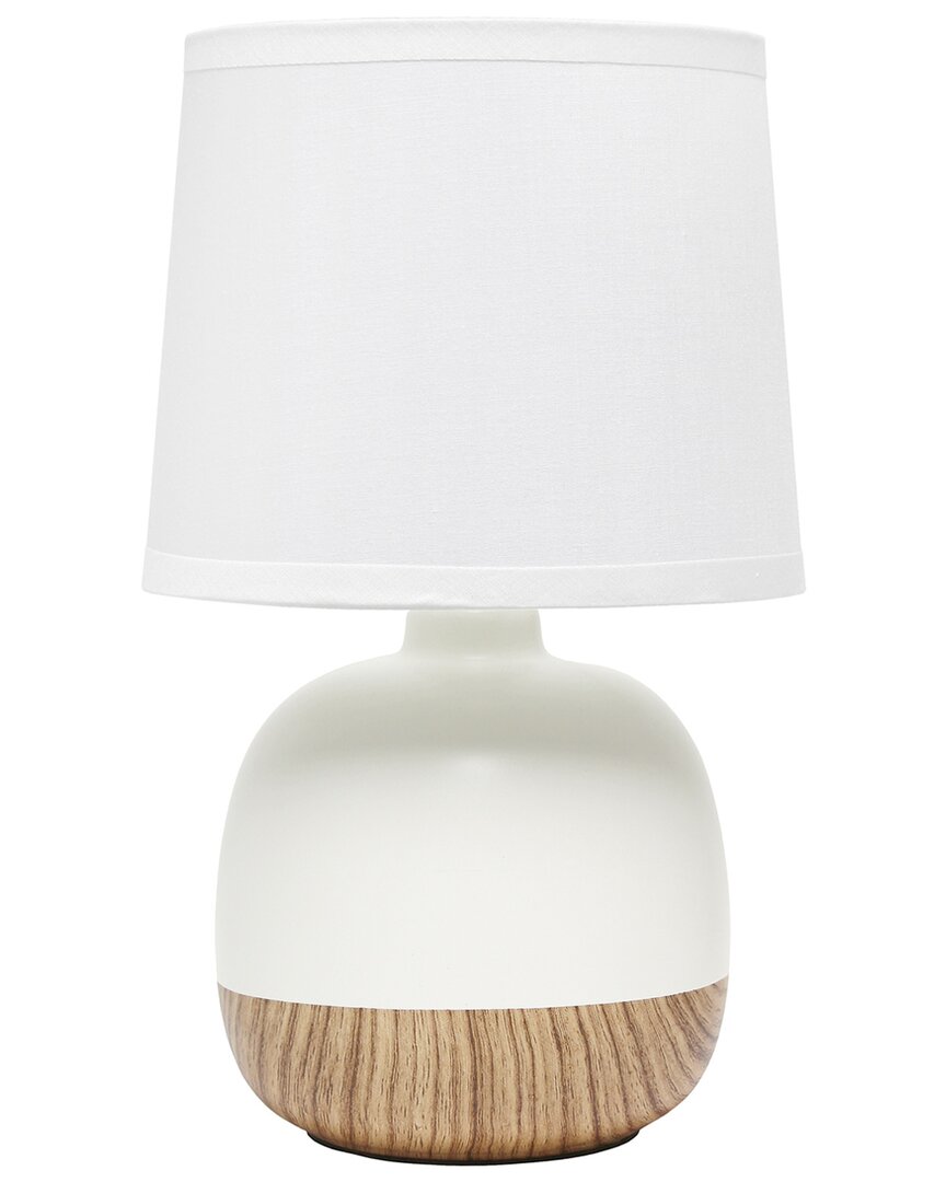 Lalia Home Laila Home Petite Mid Century Table Lamp In Brown