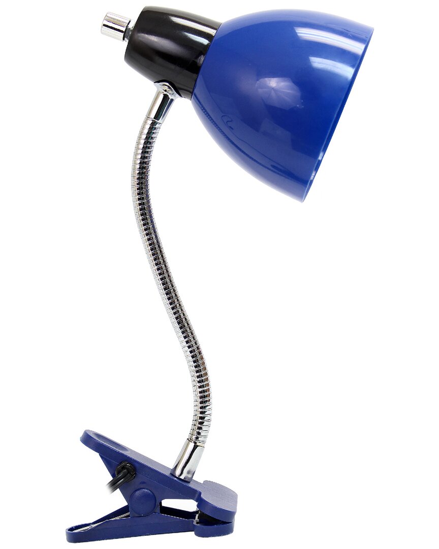 Lalia Home Laila Home Adjustable Clip Lamp-light In Blue