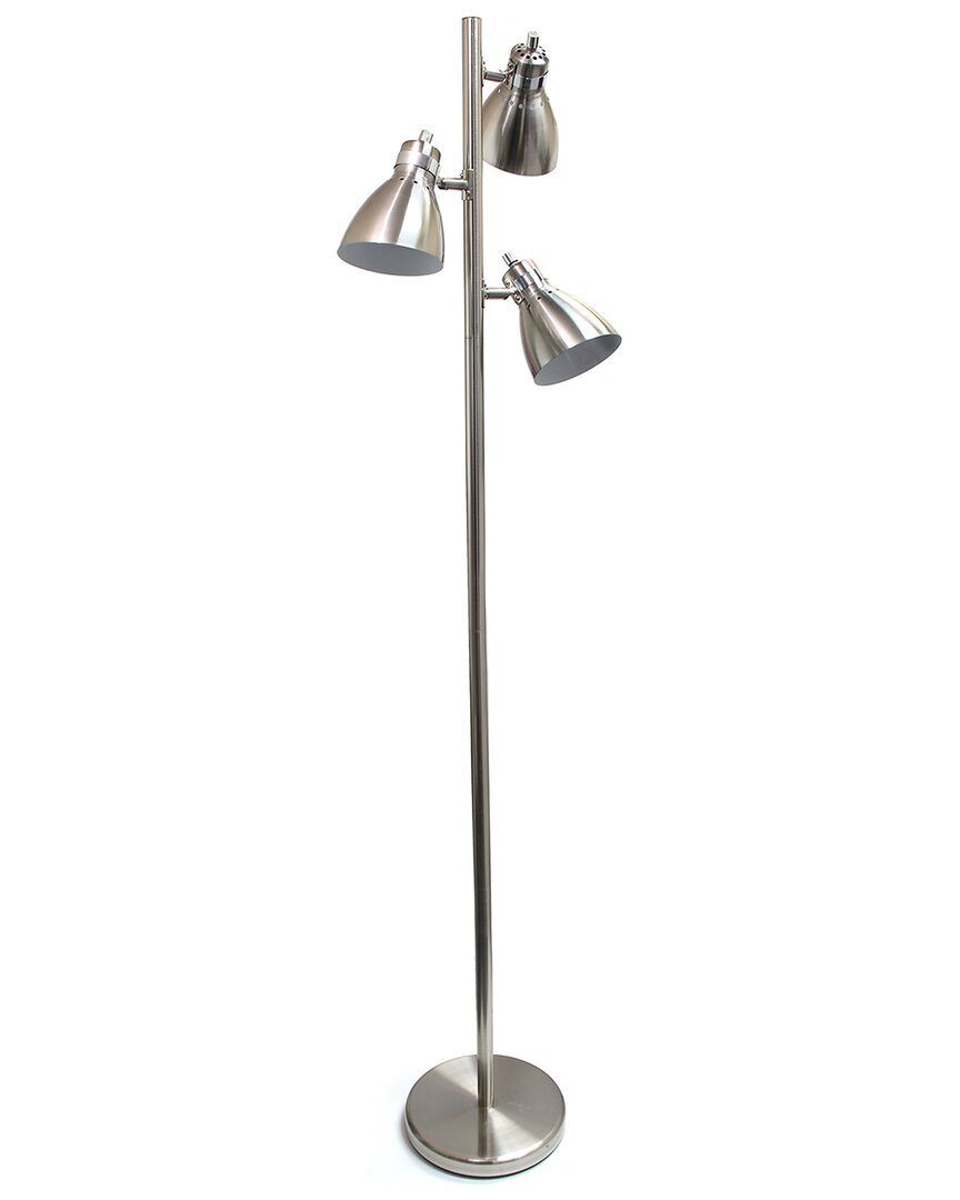 Lalia Home Laila Home Metal 3-light Tree Floor Lamp In Brown