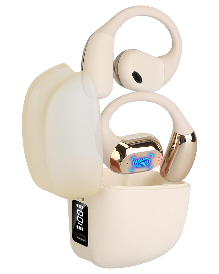 Fresh Fab Finds Imountek Wireless V5.4 Open-ear Earbuds In Beige