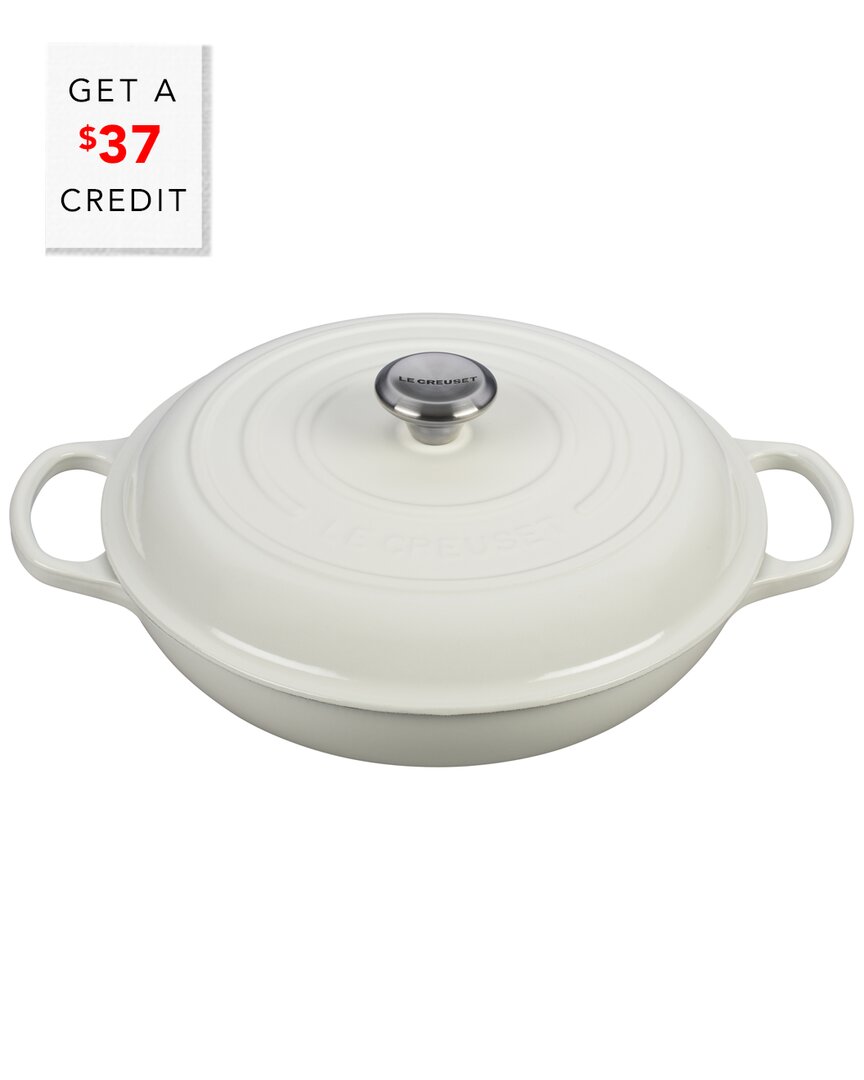 Le Creuset 3.5qt Signature Braiser With $37 Credit