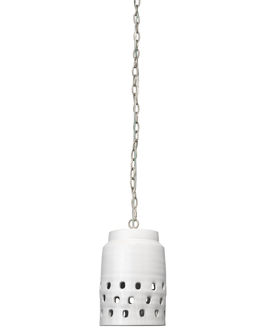 Jamie Young Long Perforated Pendant