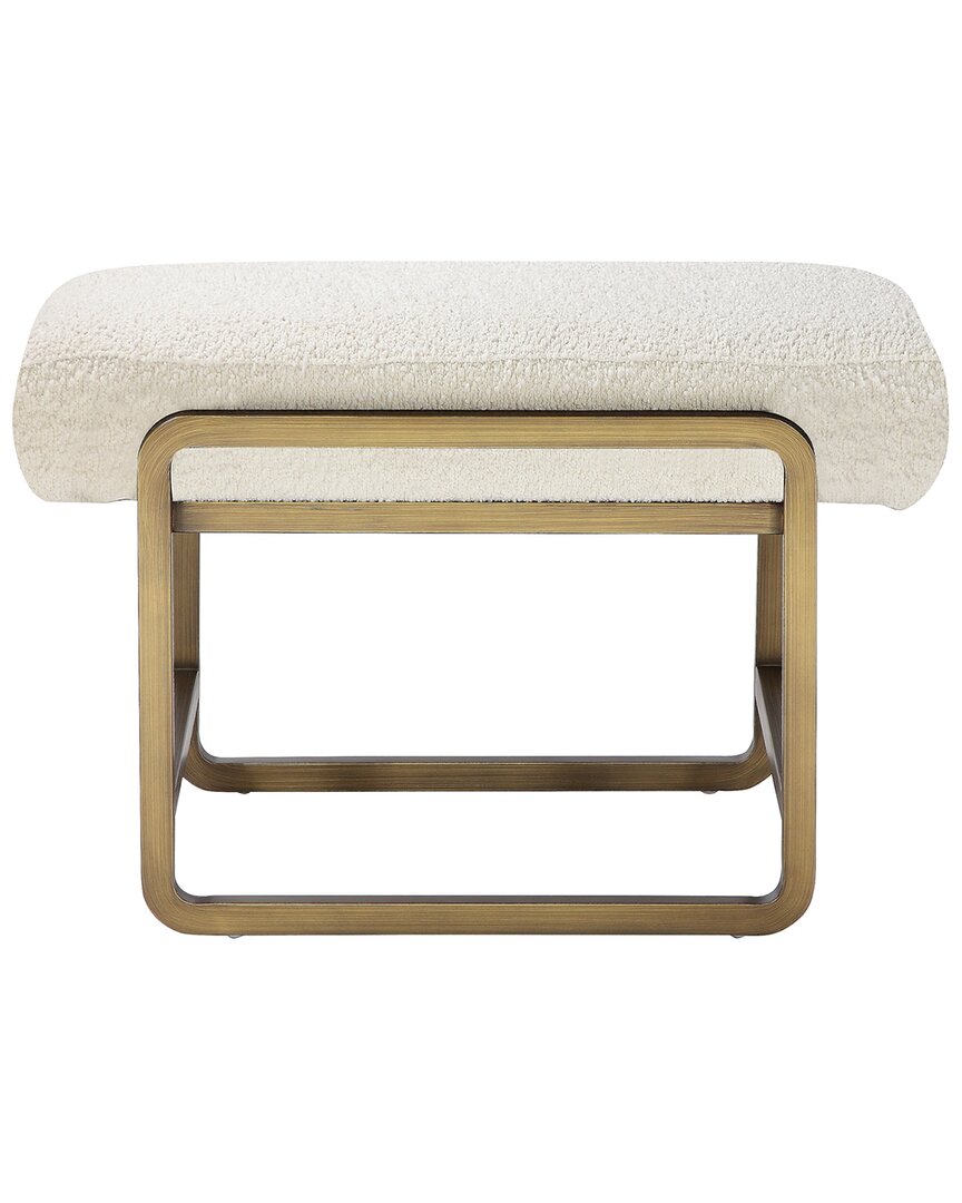 Pangea Home Nik Stool Ivory