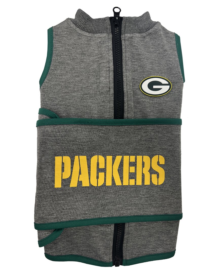 Pets First Nfl Green Bay Packers Soothing Solution Vest In Multicolor