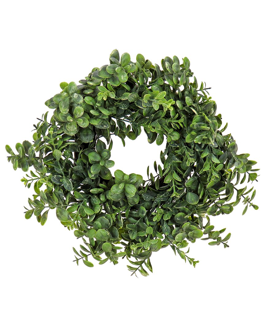 NATIONAL TREE COMPANY NATIONAL TREE COMPANY SPRING BUTTON LEAF TABLE WREATH