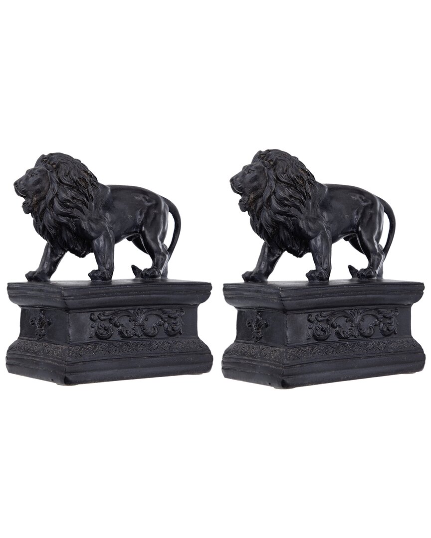 R16 Set Of 2 Lion Bookends