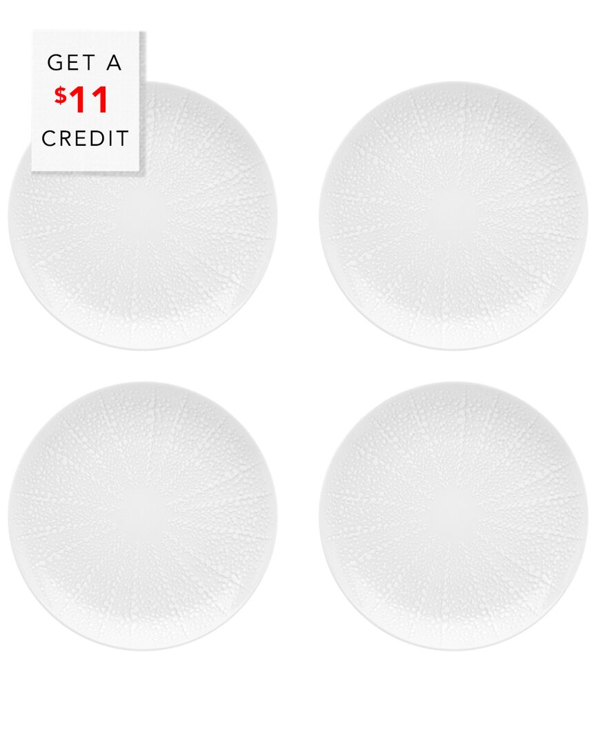 Vista Alegre Mar Bread And Butter Plates (set Of 4) With $11 Credit In White