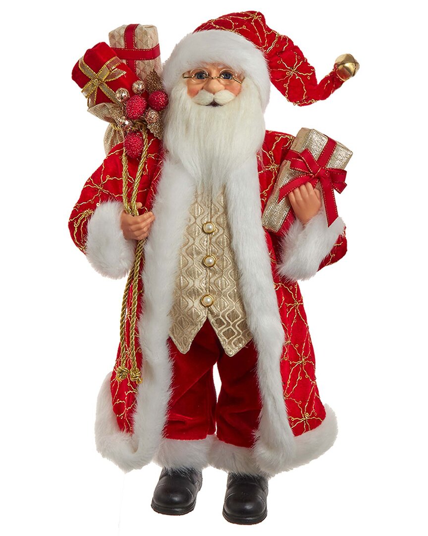 Kurt Adler Kringle Klaus Santa In Red