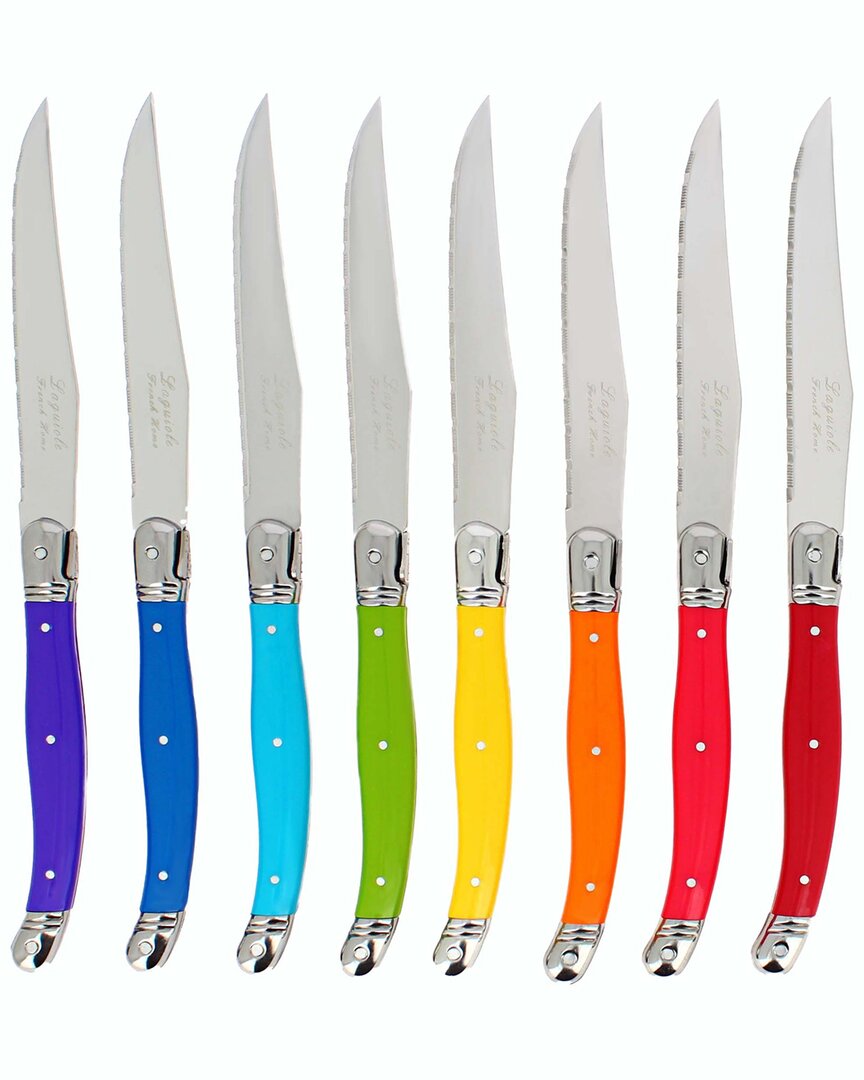 French Home Laguiole Steak Knives (set Of 8) In Multi
