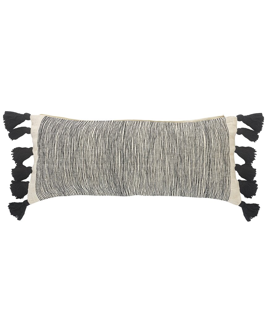 Lr Home Distressed Fringe Throw Pillow