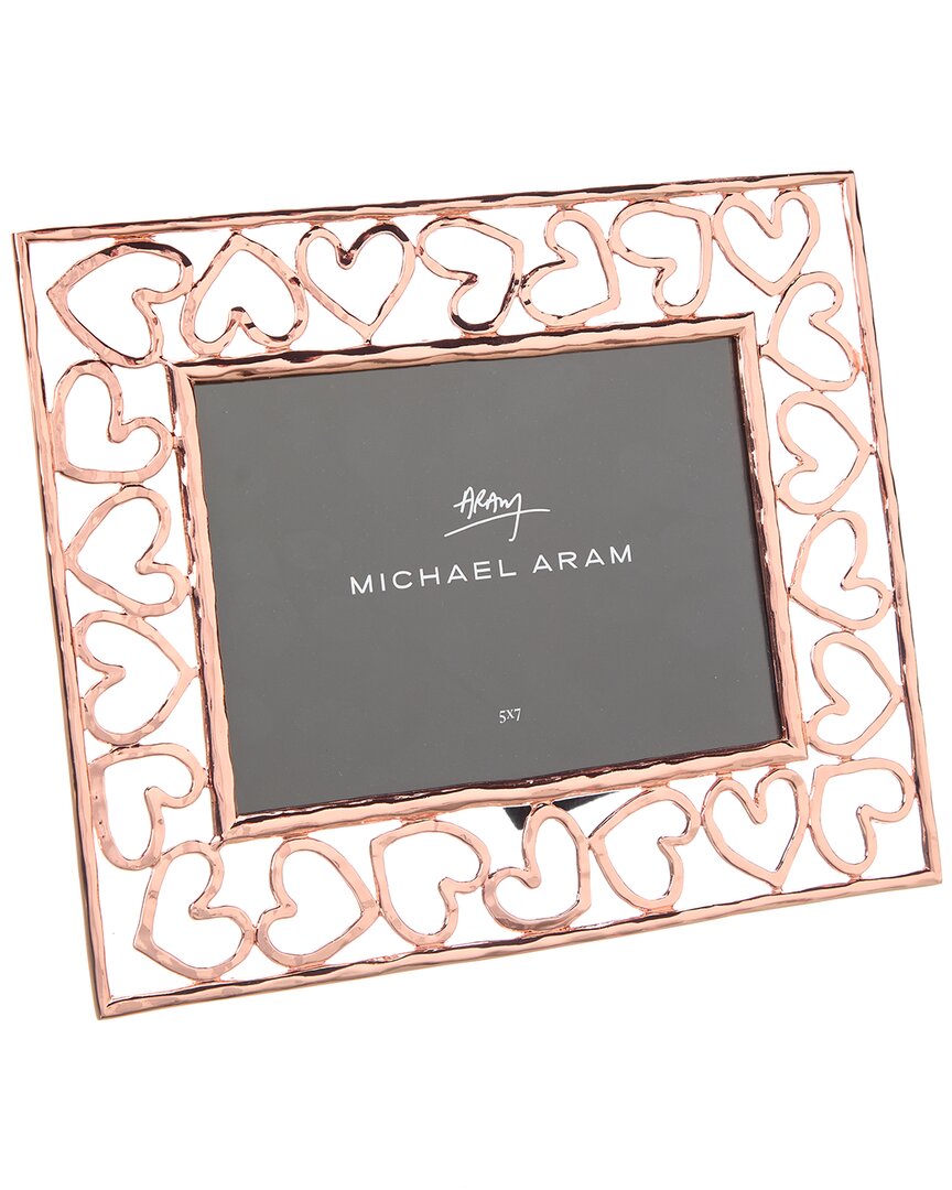 Michael Aram Heart 5x7 Photo Frame In Pink
