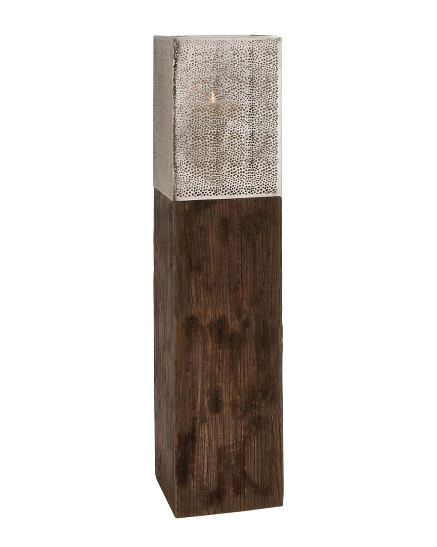 Peyton Lane Rustic Elegance Floor Hurricane