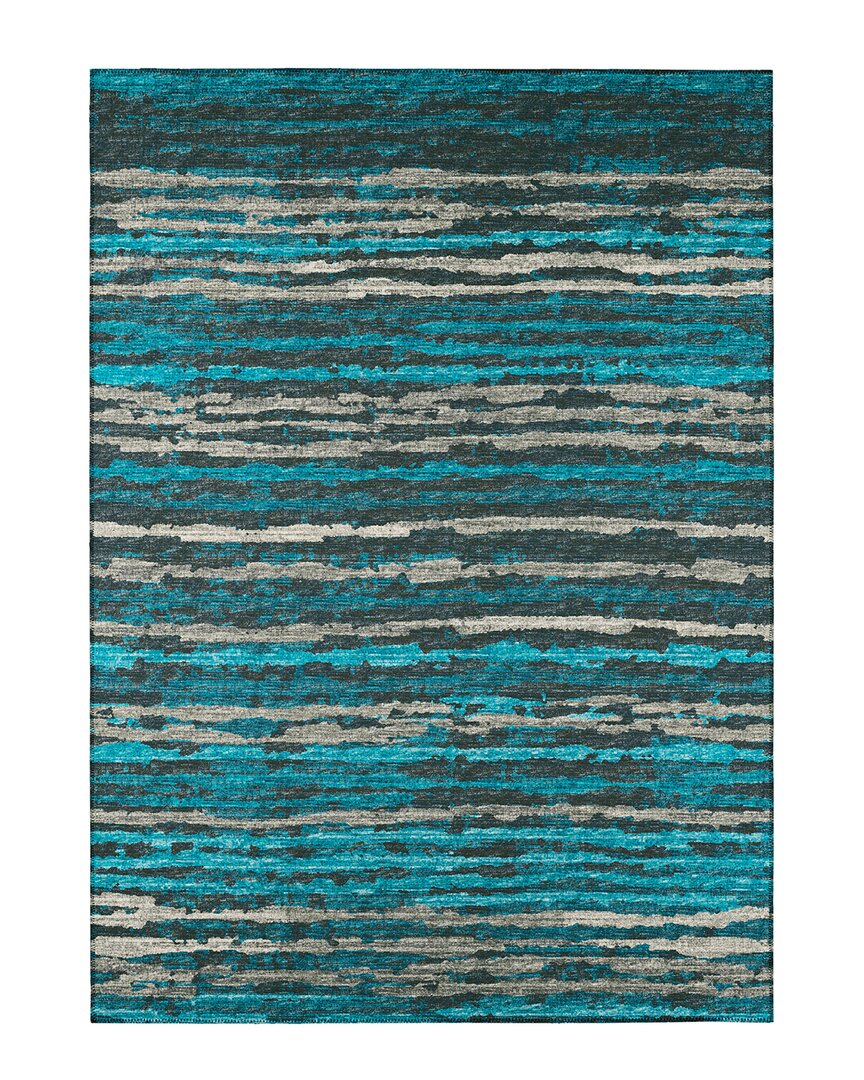 Addison Rugs Bravado Indoor/outdoor Washable Rug In Blue