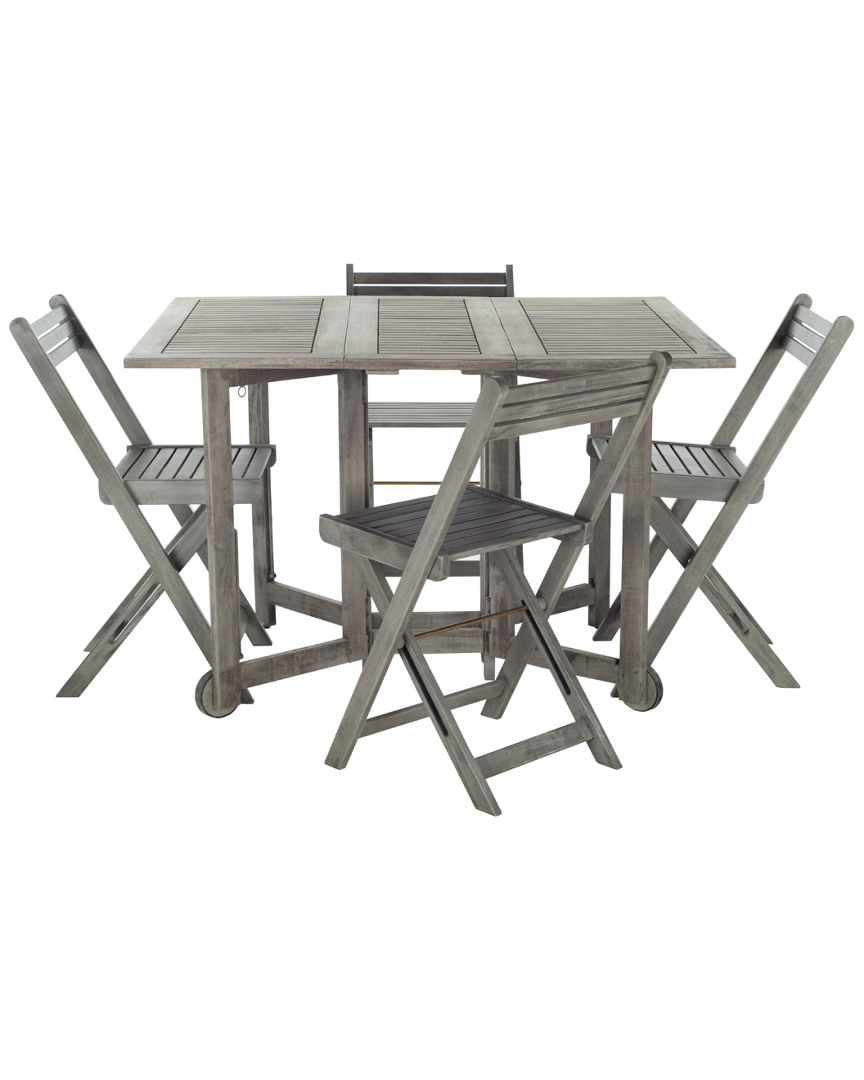 Safavieh Arvin Outdoor Table And 4 Chairs
