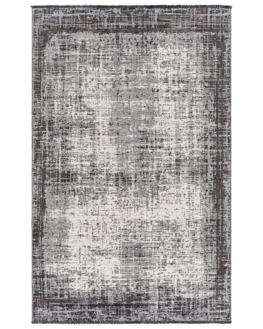 Surya Toscana Chenille-polyester Rug In Grey