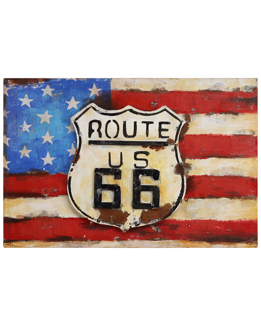 Empire Art Direct American Route 66 Metal Artwork
