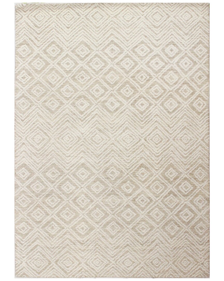 Bashian Rugs Bashian Verona Transitional Wool Rug In Beige