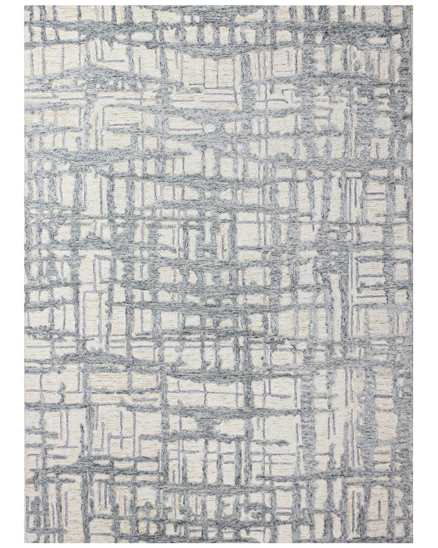 Shop Bashian Rugs Bashian Verona Transitional Wool Rug In Ivory