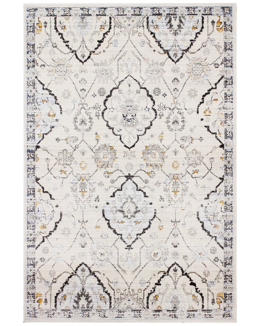 Bashian Rugs Bashian Sevilla Transitional Rug In Ivory