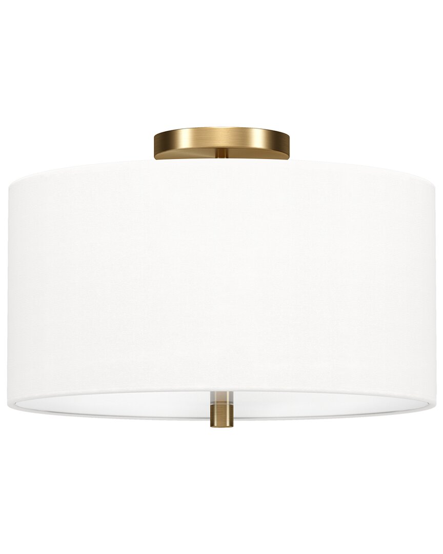 Abraham + Ivy Ellis Gold Flush Mount