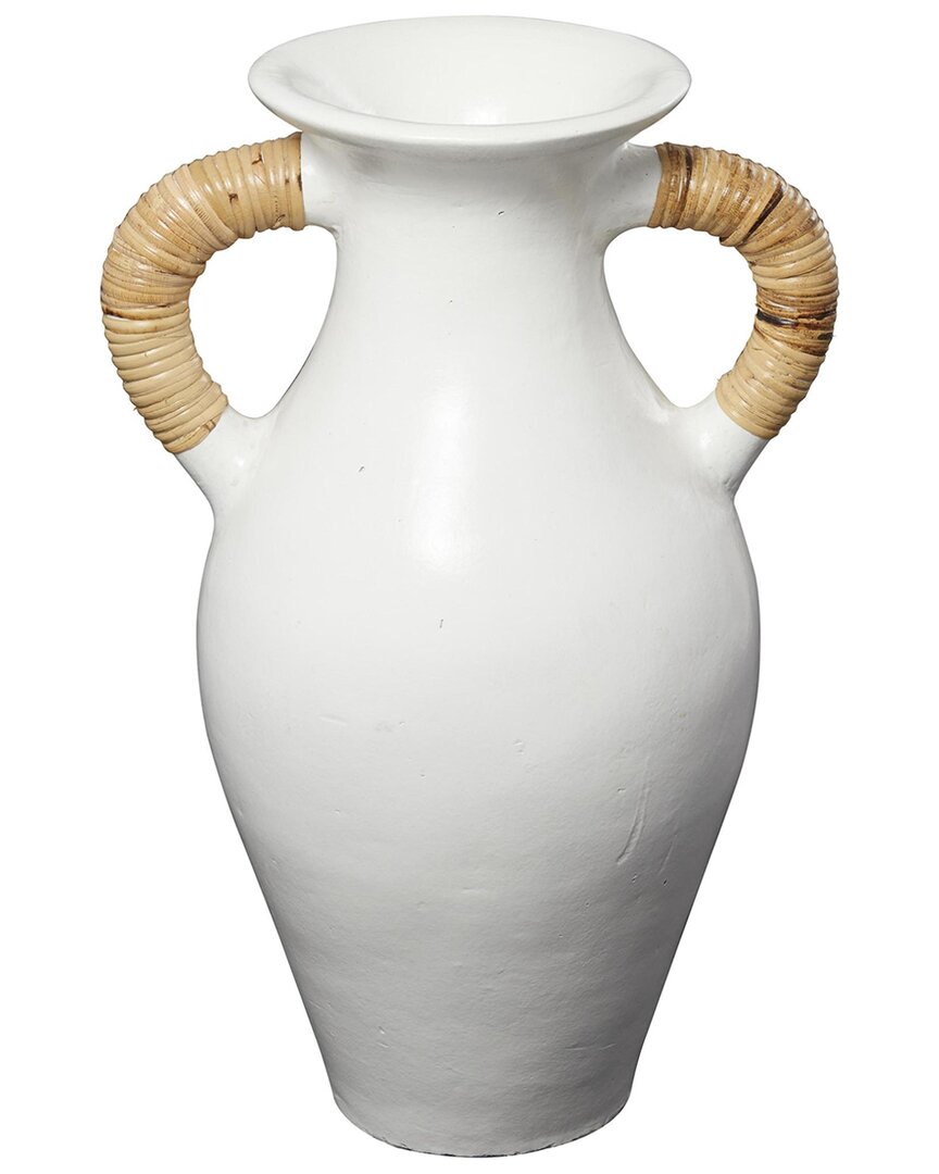 Peyton Lane Modern Vase In White