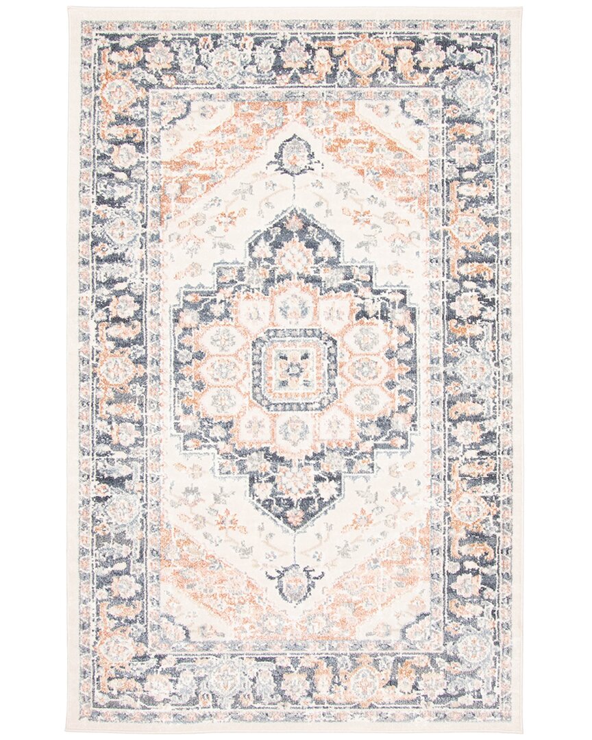 Ecarpet Heriza Traditional Area Rug In Multi
