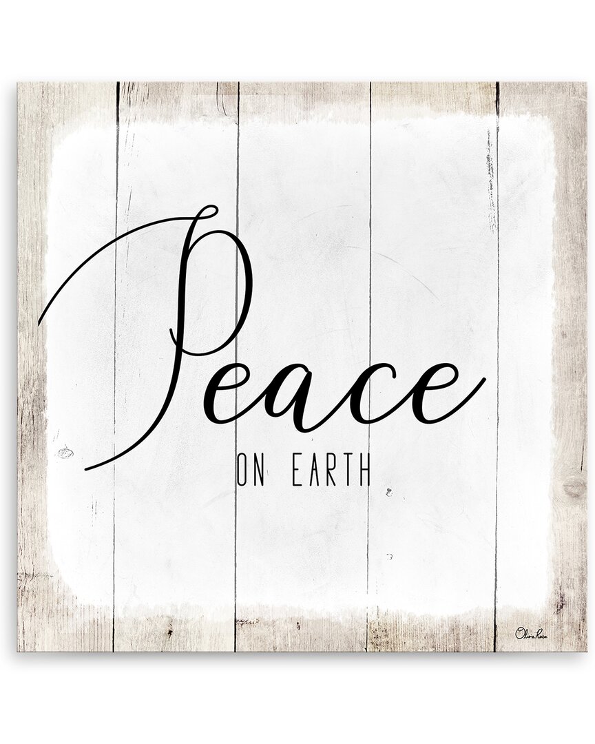 Ready2hangart Peace On Earth Ii Canvas Wall Art By Olivia Rose