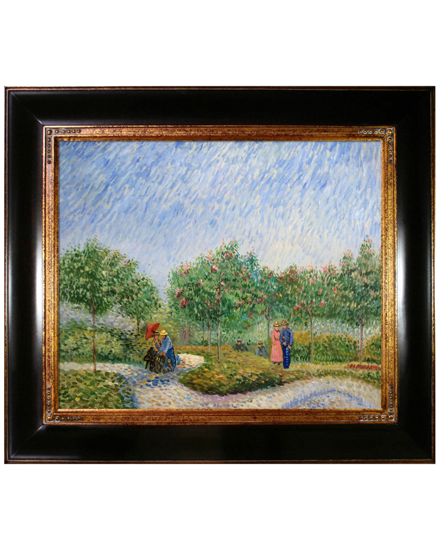 Museum Masters Couples In The Voyer D Argenson Park At Asnieres Hand-painted Oil Reproduction
