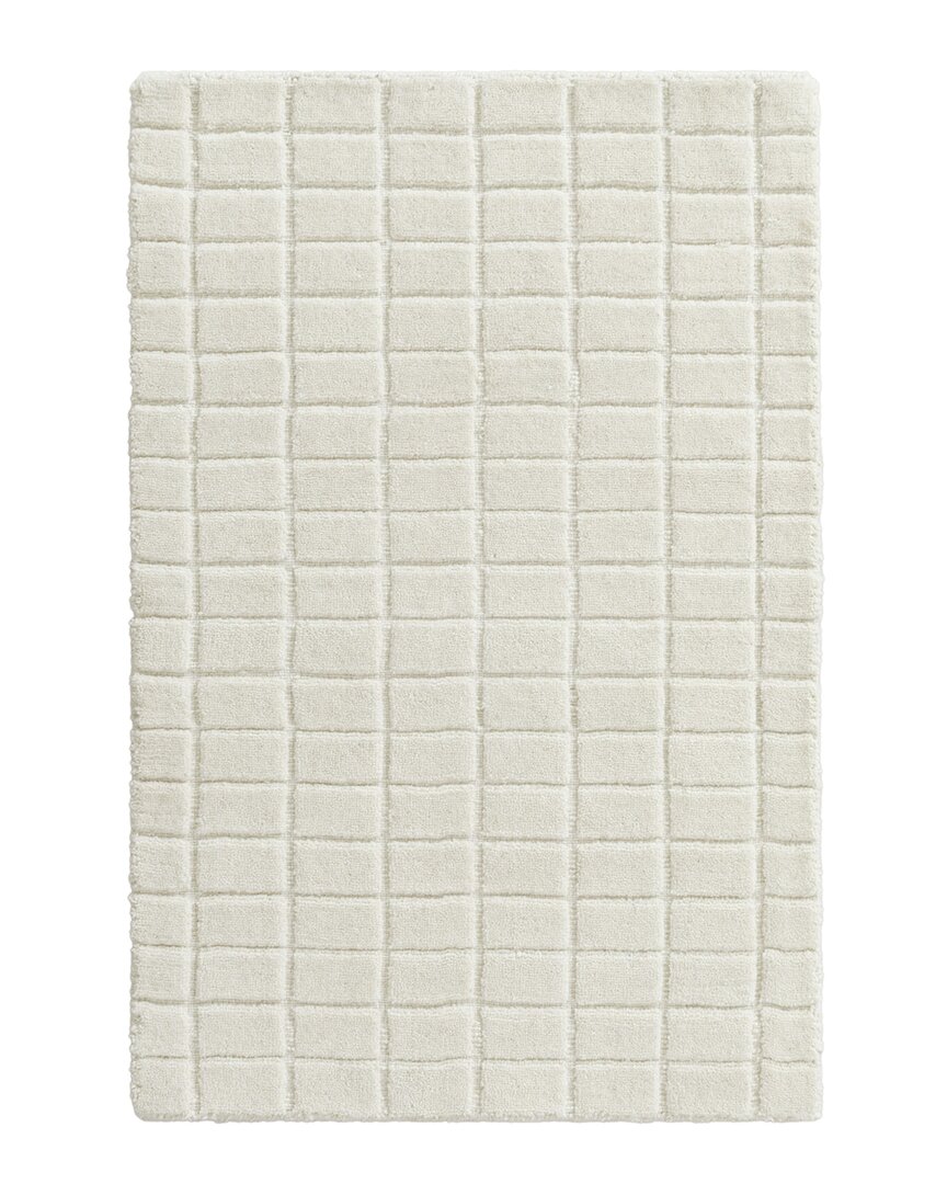 Obeetee Luna Wool Rug In White