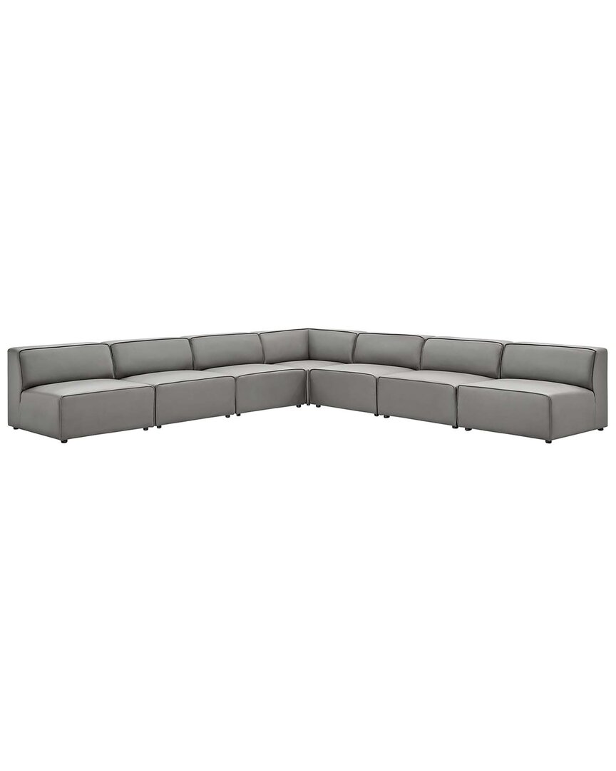 Modway Mingle 7pc Sectional Sofa Set