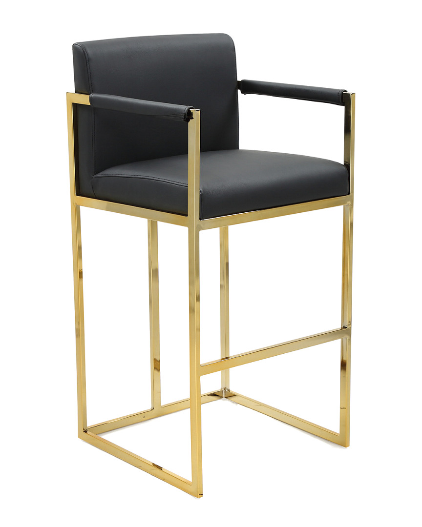 Chic Home Quest Black Stool