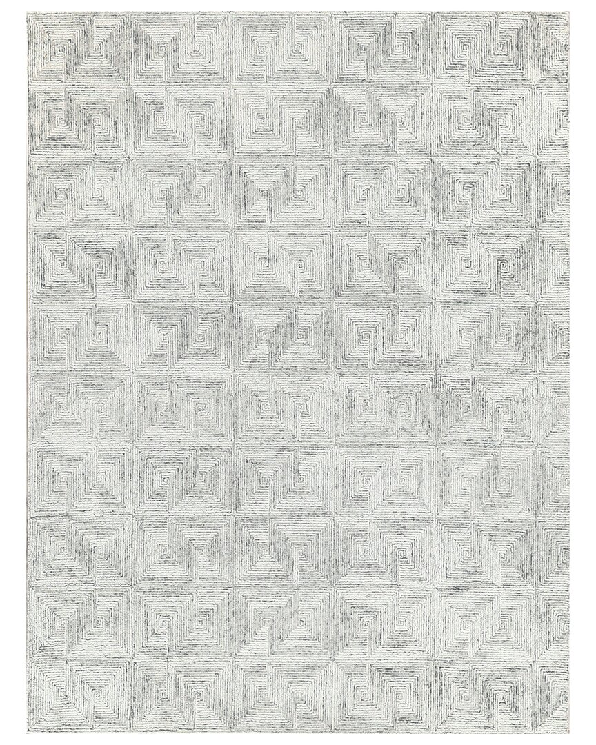 Exquisite Rugs Caprice Hand-tufted New Zealand Wool Rug In Blue