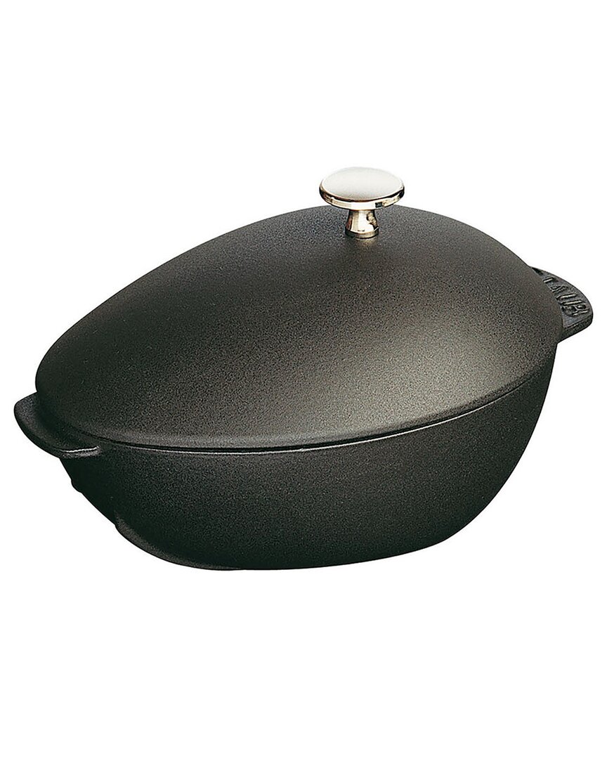 Staub Cast Iron 2qt Mussel Pot