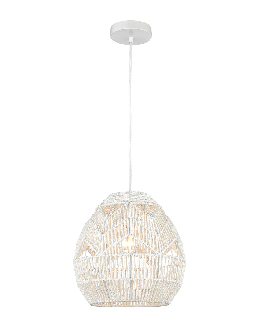 Artistic Home & Lighting Boho 1-light Mini Pendant In Neutral