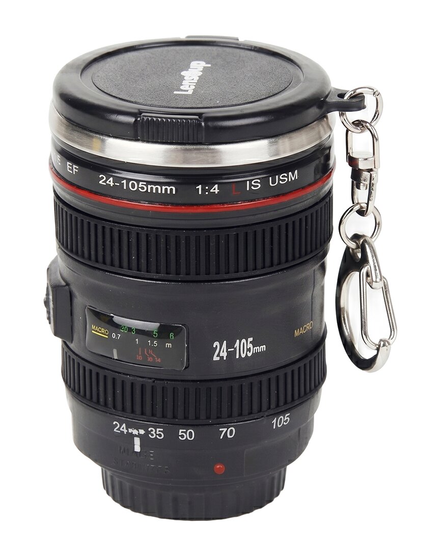 1947 Kitchen 3-pack Mini Camera Lens Shot Glasses In Black