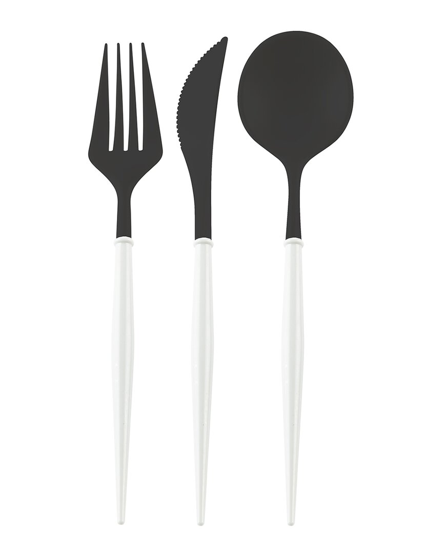 Sophistiplate Bella 36pc Cutlery Set In Black