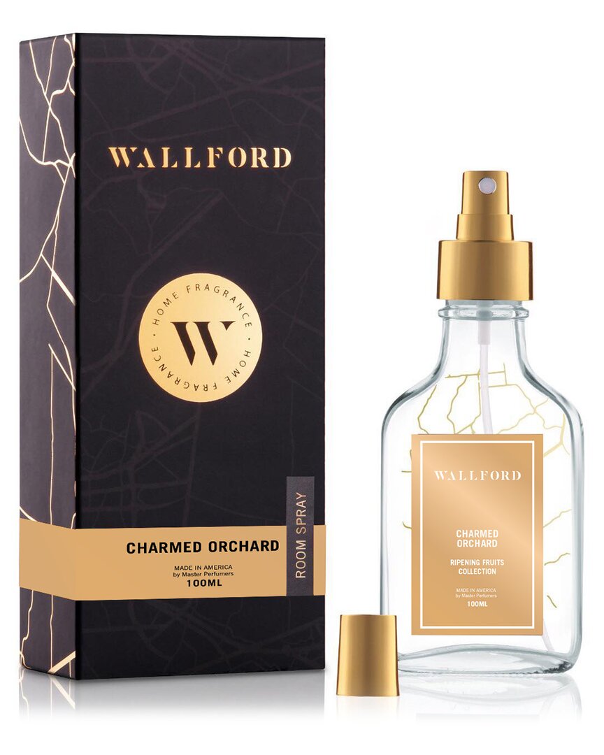 Wallford Home Fragrance Charmed Orchard Room Spray In Gold