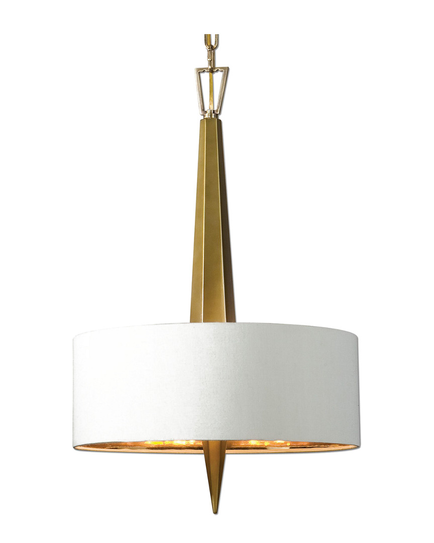 Uttermost Obeliska 3 Light Gold Chandelier