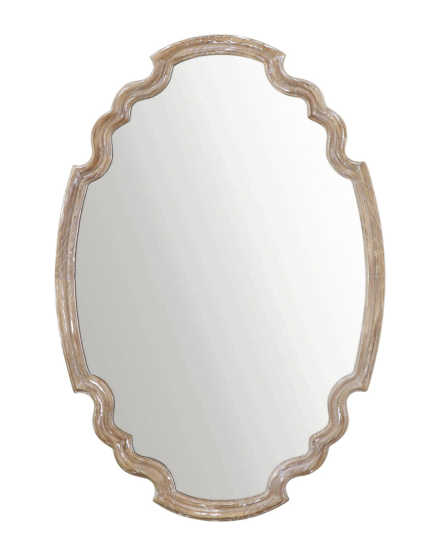 Uttermost Ludovica Aged Wood Mirror In Multi