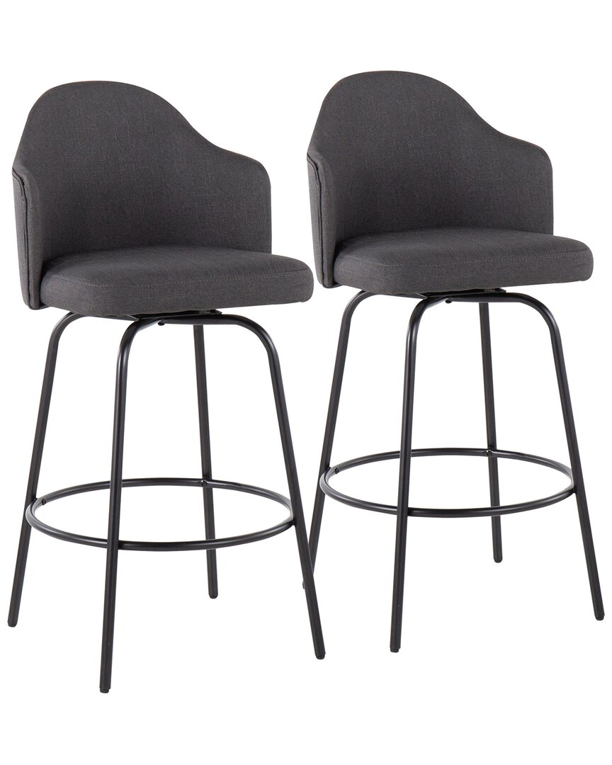 Lumisource Ahoy Counter Stool In Black