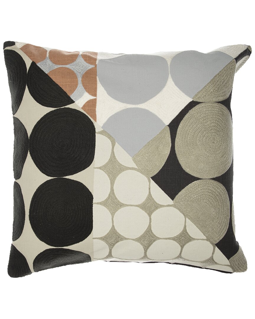 Lr Home Hand-woven Throw Pillow 20 X 20 In Multi