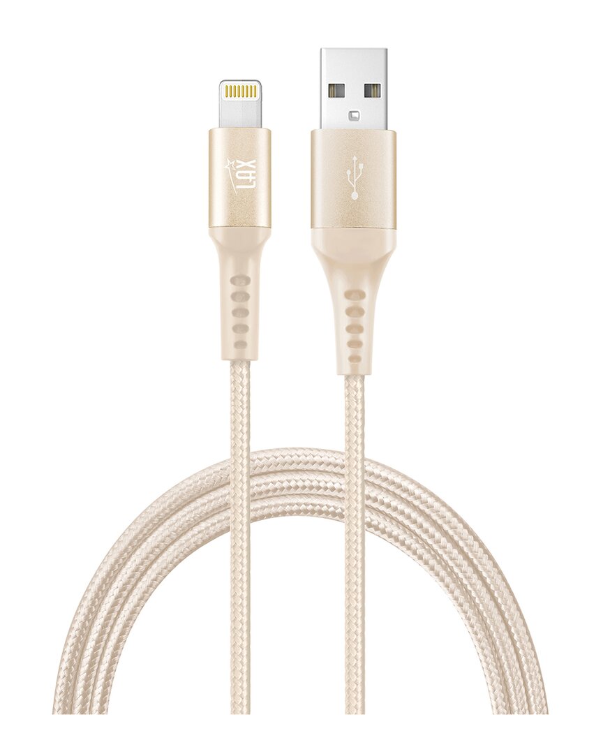 Lax Gadgets Apple Mfi Certified 4ft Gold Lightning To Usb Cable