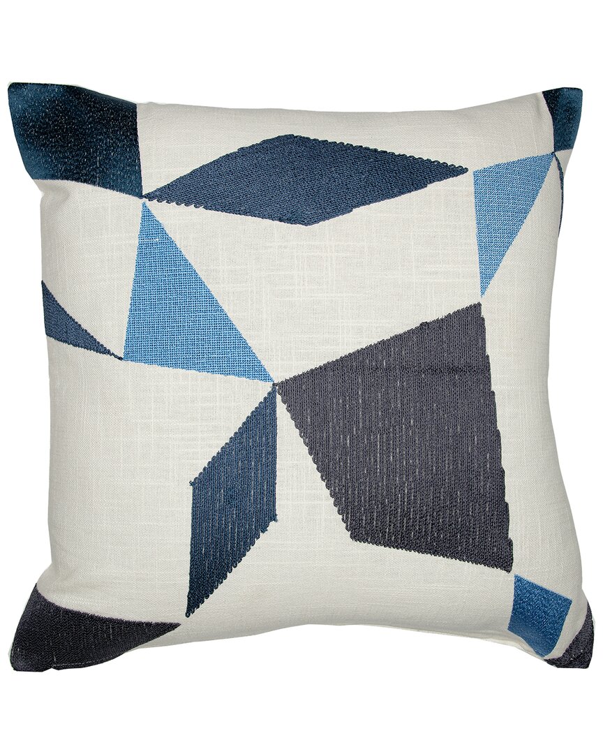 Lr Home Hand-woven Throw Pillow 20 X 20 In Multi