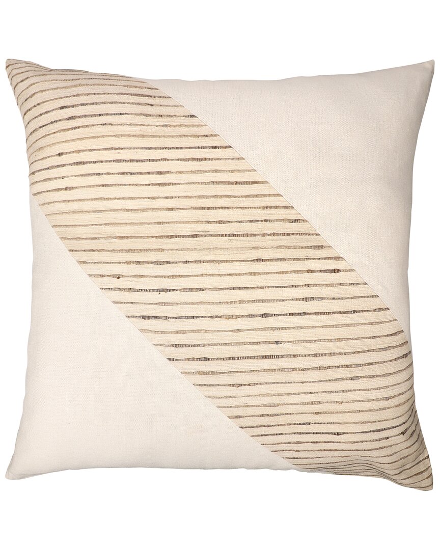 Lr Home Hand-woven Throw Pillow 24 X 24